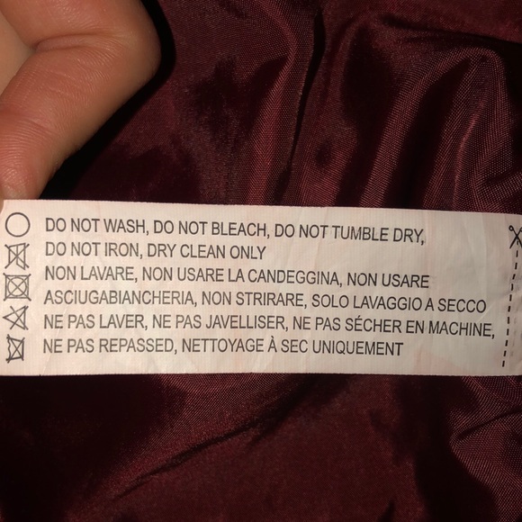 Red/maroon jacket - Picture 4 of 6